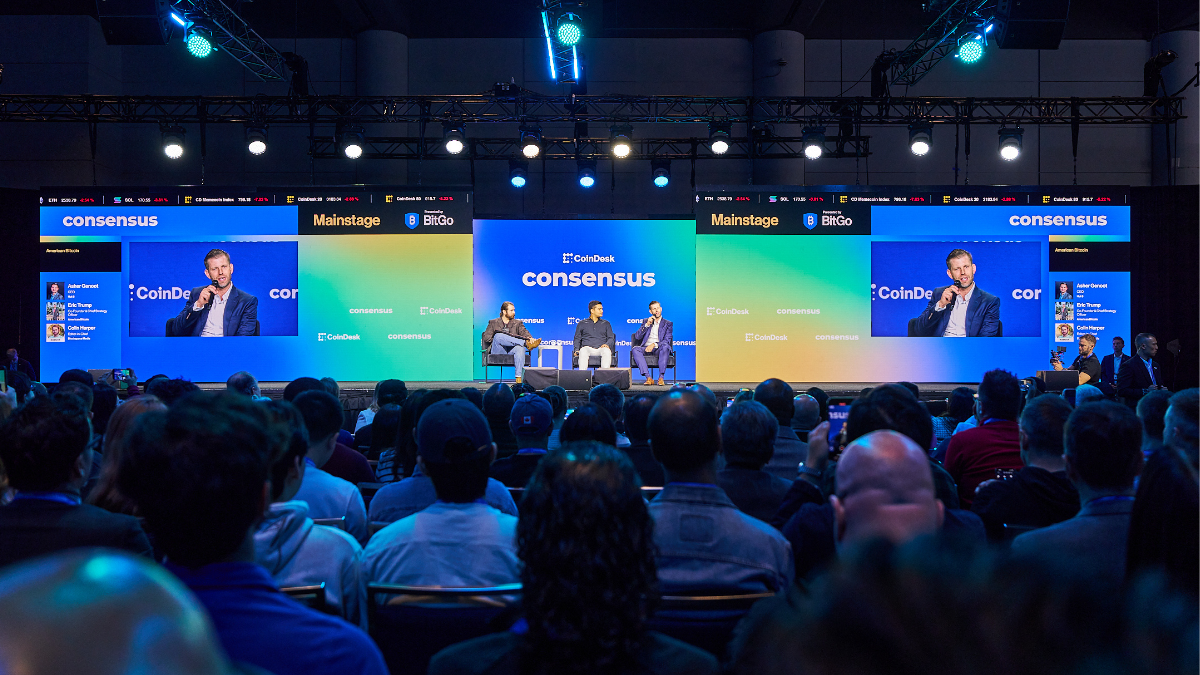 American Bitcoin debut at Consensus 2025 mainstage